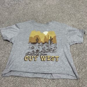 Out west tee